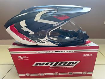 motores y pasolas - Casco para motor NOLAN N70 2X Size "M" 