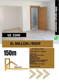 oficinas y locales comerciales - Local amplio en el millon 