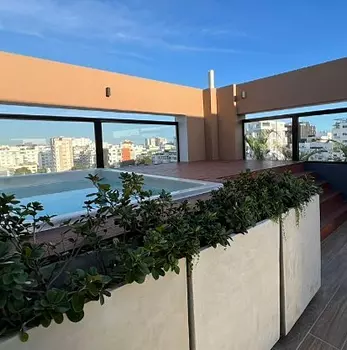 apartamentos - Alquiler de Apartamento en torre moderna con áreas sociales 