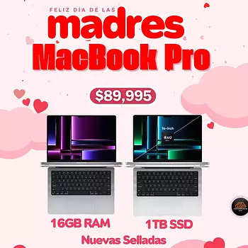computadoras y laptops - Oferta MacBook Pro 14” M2 Pro 16GB RAM | 1TB SSD Nuevas Sellasas 
