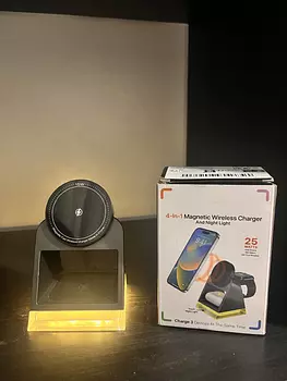 accesorios para electronica - Cargador magnético 3 en 1