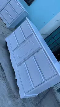 muebles y colchones - Gavetero de seis gavetas blanco 