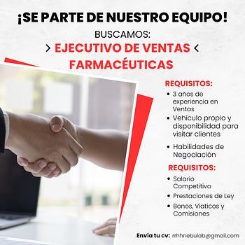empleos disponibles - EJECUTIVO DE VENTAS MEDICAS