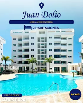 apartamentos - Se venden apartamentos con piscina en Juan Dolio